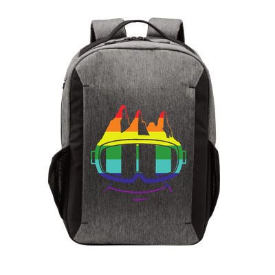 Ski Googles Colorful Skiing Sport Vector Backpack