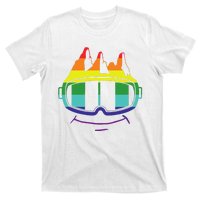 Ski Googles Colorful Skiing Sport T-Shirt