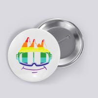 Ski Googles Colorful Skiing Sport Button
