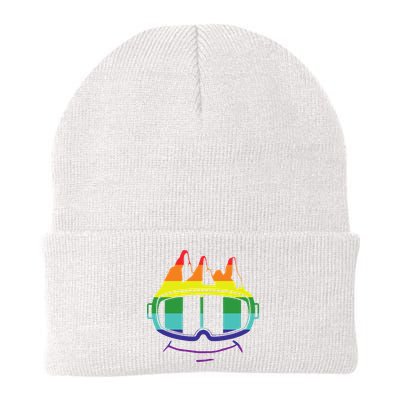 Ski Googles Colorful Skiing Sport Beanie
