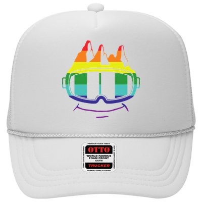 Ski Googles Colorful Skiing Sport Trucker Hat