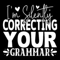 Sarcastic Grammar Correction Phrase Hoodie