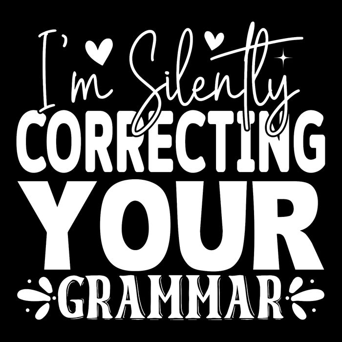 Sarcastic Grammar Correction Phrase Hoodie