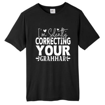 Sarcastic Grammar Correction Phrase Tall Fusion ChromaSoft Performance T-Shirt