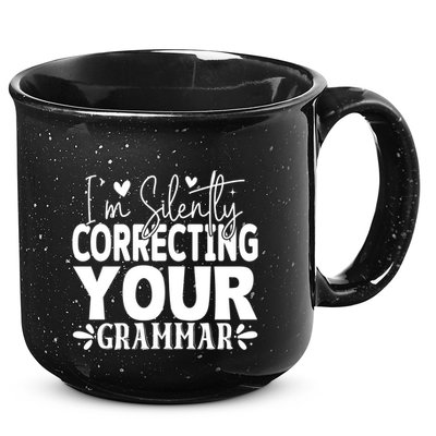 Sarcastic Grammar Correction Phrase 15oz Campfire Ceramic Mug