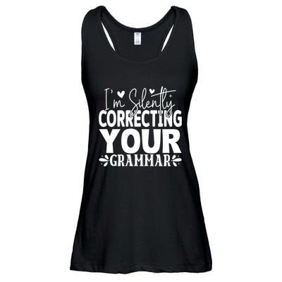 Sarcastic Grammar Correction Phrase Ladies Essential Flowy Tank