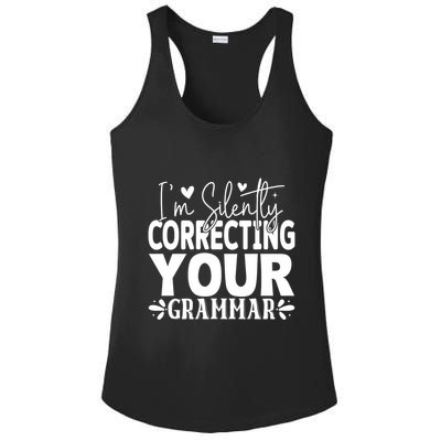 Sarcastic Grammar Correction Phrase Ladies PosiCharge Competitor Racerback Tank