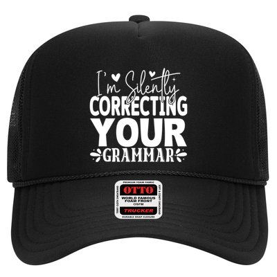 Sarcastic Grammar Correction Phrase Trucker Hat