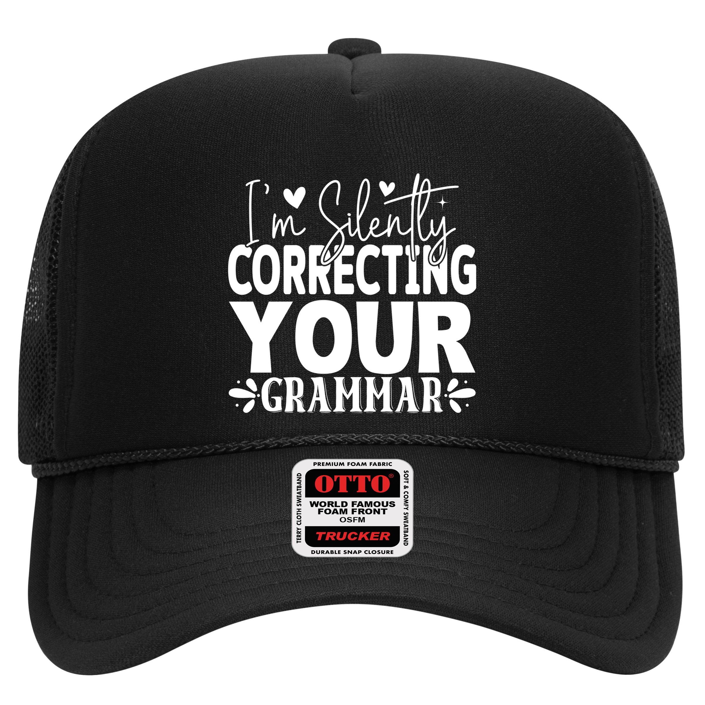 Sarcastic Grammar Correction Phrase Hat