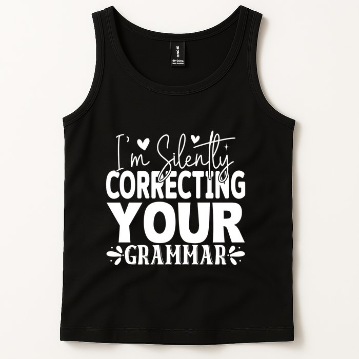 Sarcastic Grammar Correction Phrase Tank Top
