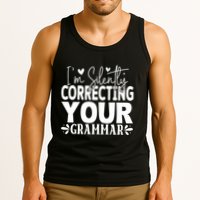 Sarcastic Grammar Correction Phrase Tank Top