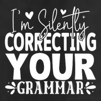 Sarcastic Grammar Correction Phrase Golf Towel
