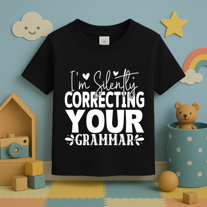 Sarcastic Grammar Correction Phrase Toddler T-Shirt