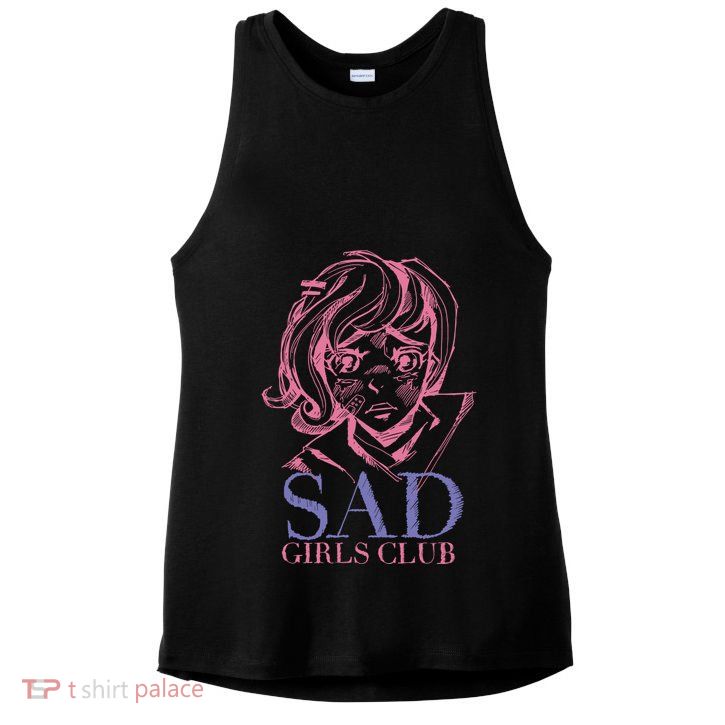 Sad Girls Club Anime Ladies PosiCharge Tri-Blend Wicking Tank