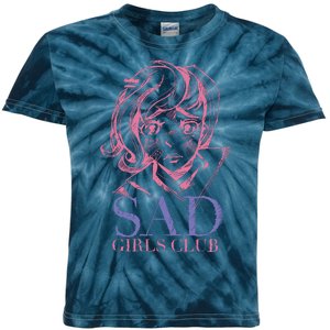 Sad Girls Club Anime Kids Tie-Dye T-Shirt