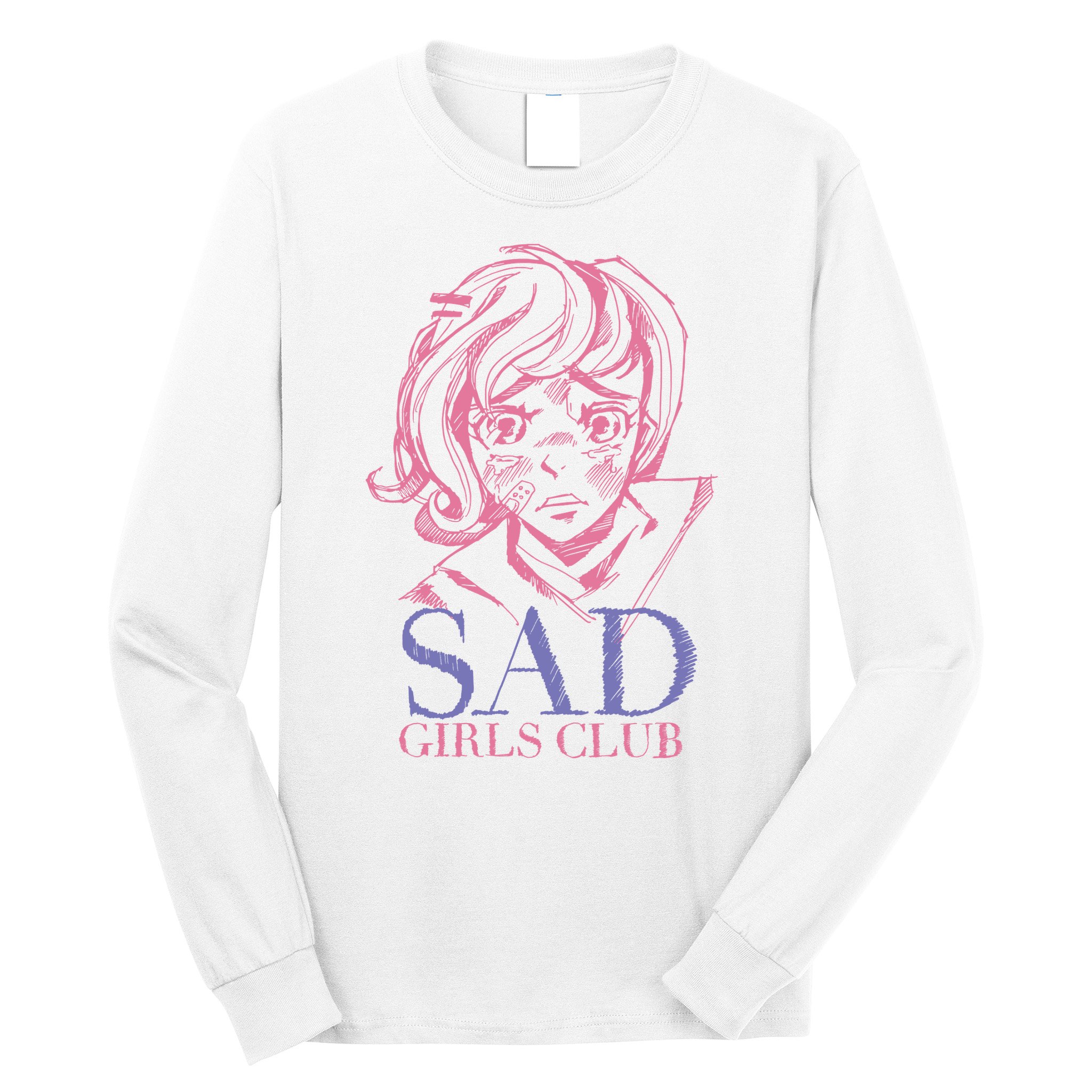Sad Girls Club Anime Long Sleeve Shirt