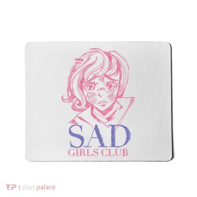 Sad Girls Club Anime Mousepad