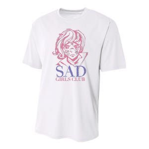 Sad Girls Club Anime Youth Performance Sprint T-Shirt