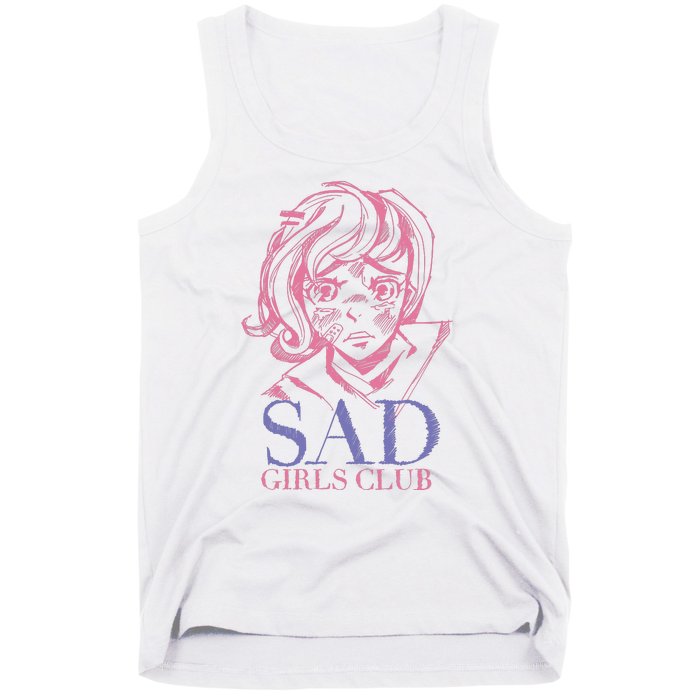 Sad Girls Club Anime Tank Top