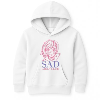 Sad Girls Club Anime Kids Hoodie
