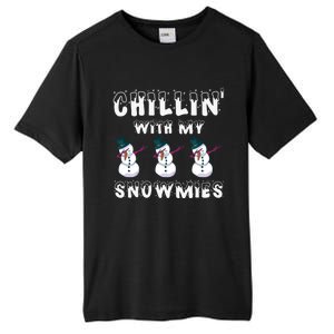 Snow Gang Christmas Chillin With My Snowmies Gift Tall Fusion ChromaSoft Performance T-Shirt