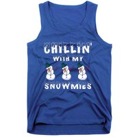 Snow Gang Christmas Chillin With My Snowmies Gift Tank Top