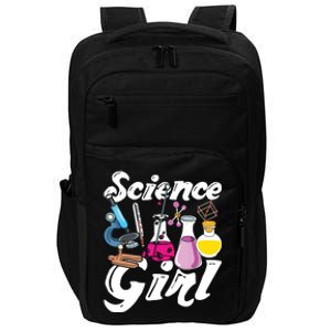 Science Girl Chemist Biology Scientist Women Gift Chemistry Impact Tech Backpack