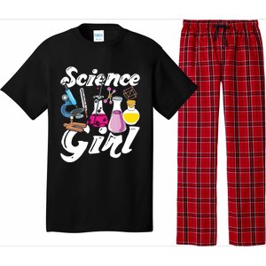 Science Girl Chemist Biology Scientist Women Gift Chemistry Pajama Set