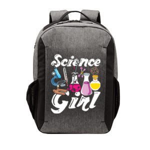 Science Girl Chemist Biology Scientist Women Gift Chemistry Vector Backpack