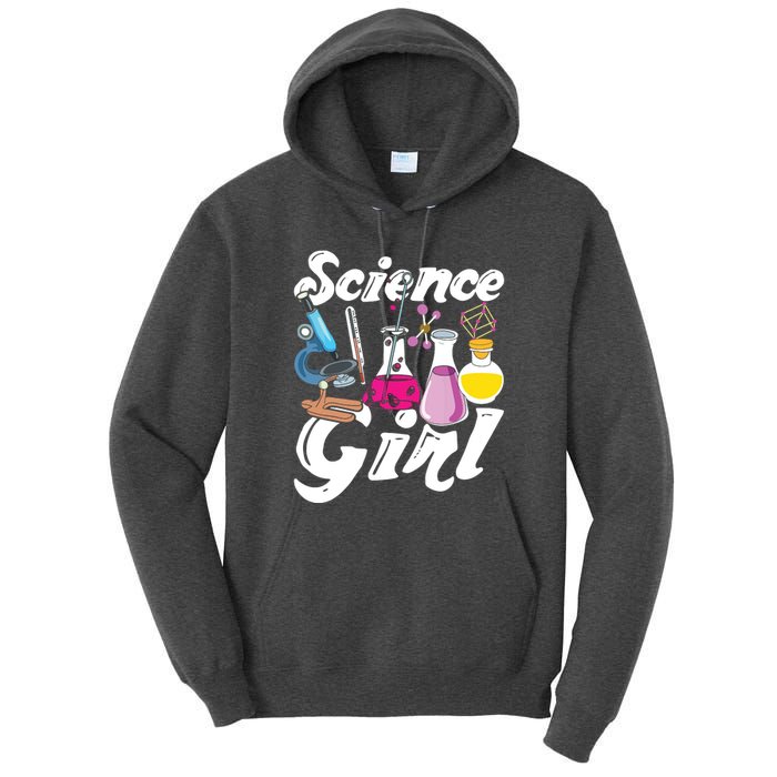 Science Girl Chemist Biology Scientist Women Gift Chemistry Tall Hoodie