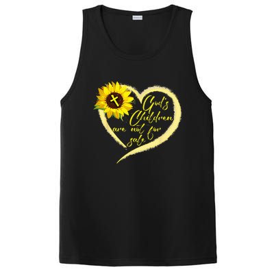 Sunflower Gods Children Are Not For Sale Fun Gods Children PosiCharge Competitor Tank