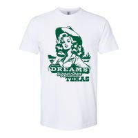 Shes Got Dreams Bigger Than Texas Country Cowgirl Softstyle CVC T-Shirt