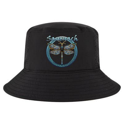 Sassenach Gaelic Dragonfly Scottish Outlander Cool Comfort Performance Bucket Hat