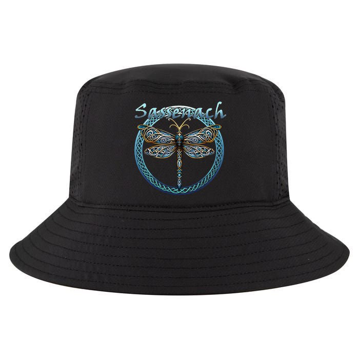 Sassenach Gaelic Dragonfly Scottish Outlander Cool Comfort Performance Bucket Hat