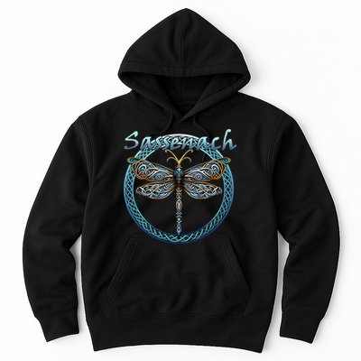 Sassenach Gaelic Dragonfly Scottish Outlander Hoodie