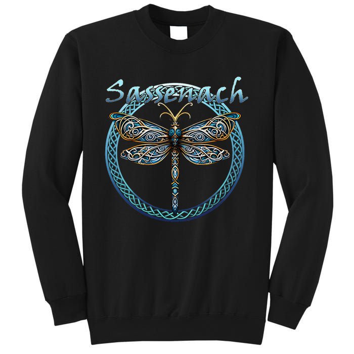 Sassenach Gaelic Dragonfly Scottish Outlander Sweatshirt