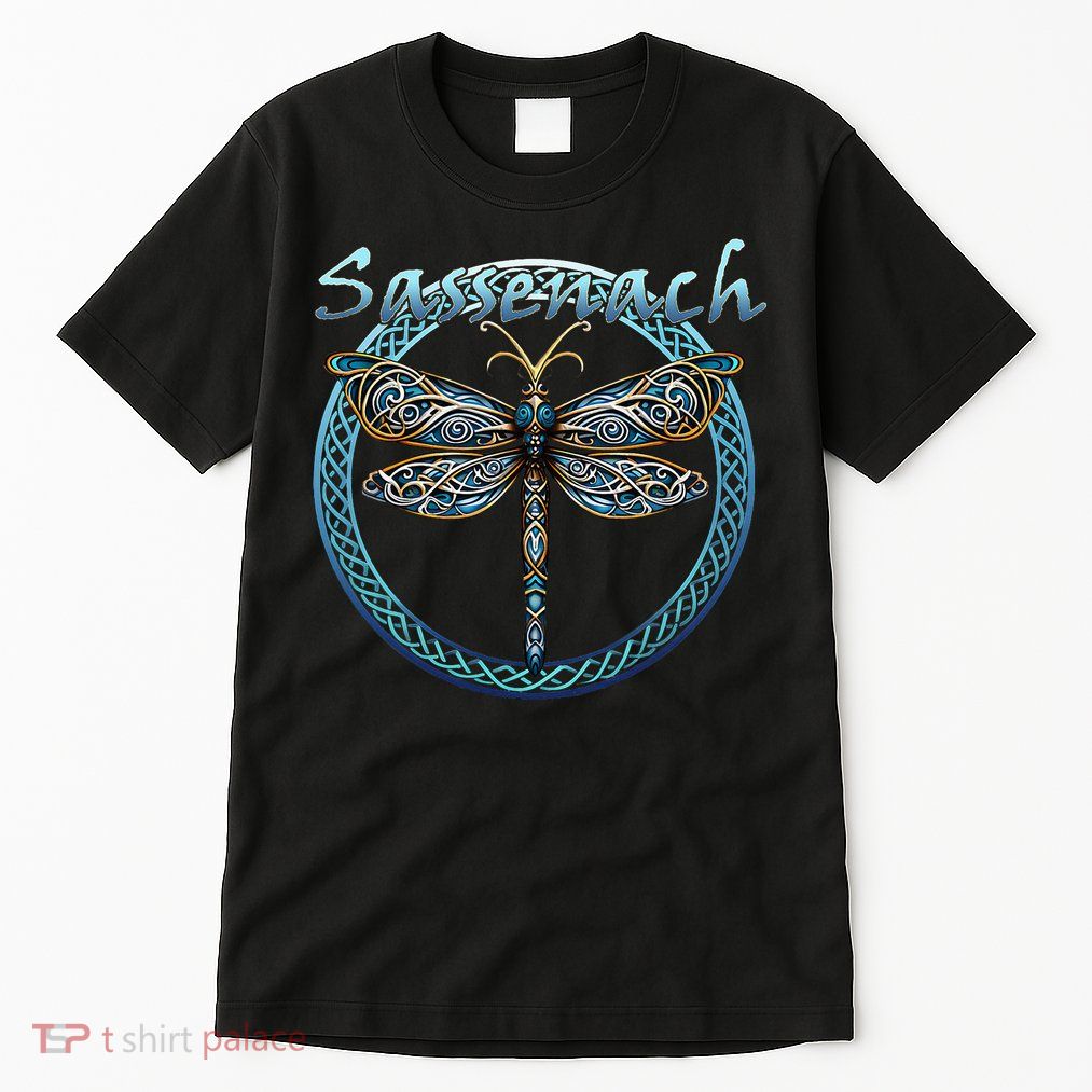 Sassenach Gaelic Dragonfly Scottish Outlander Tall T-Shirt