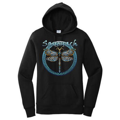 Sassenach Gaelic Dragonfly Scottish Outlander Women's Pullover Hoodie