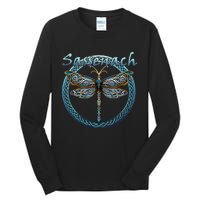 Sassenach Gaelic Dragonfly Scottish Outlander Tall Long Sleeve T-Shirt