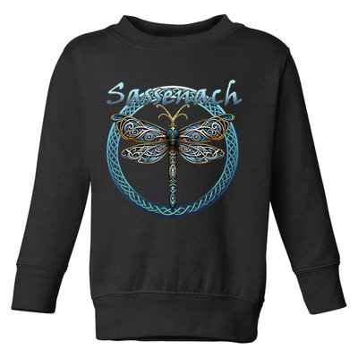 Sassenach Gaelic Dragonfly Scottish Outlander Toddler Sweatshirt