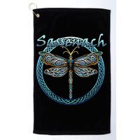 Sassenach Gaelic Dragonfly Scottish Outlander Golf Towel