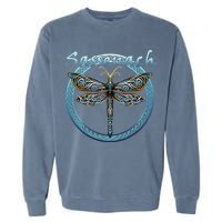 Sassenach Gaelic Dragonfly Scottish Outlander Garment-Dyed Sweatshirt