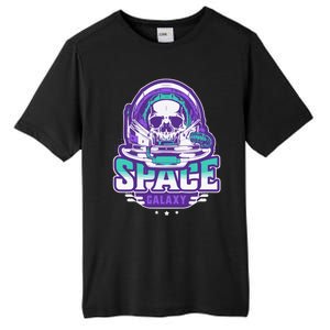 Space Galaxy Design Skull Astronaut Skull Lover Space Tourism Tall Fusion ChromaSoft Performance T-Shirt