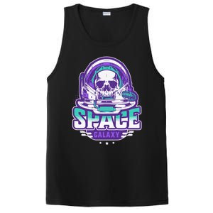 Space Galaxy Design Skull Astronaut Skull Lover Space Tourism PosiCharge Competitor Tank