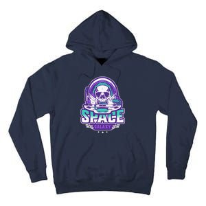 Space Galaxy Design Skull Astronaut Skull Lover Space Tourism Tall Hoodie