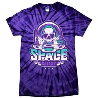 Space Galaxy Design Skull Astronaut Skull Lover Space Tourism Tie-Dye T-Shirt