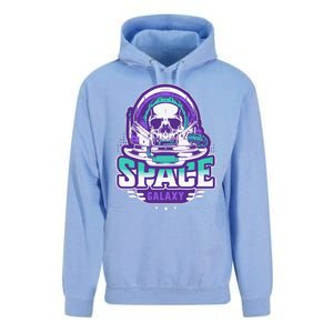 Space Galaxy Design Skull Astronaut Skull Lover Space Tourism Unisex Surf Hoodie