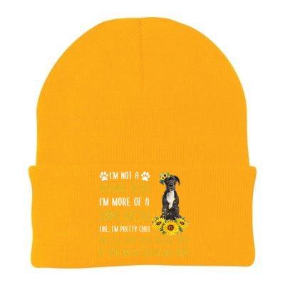 Sunflower Great Dane Mom Mothers Day Dog Mom Funny Gift Knit Cap Winter Beanie