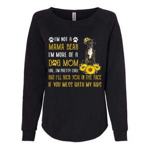 Sunflower Great Dane Mom Mothers Day Dog Mom Funny Gift Womens California Wash Sweatshirt