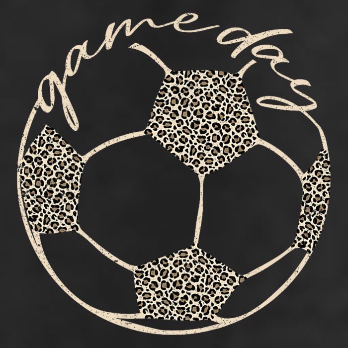 Soccer Game Day Women Leopard Cheetah Print Soccer Fan 11oz C Handle Ceramic Mug